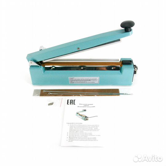 Импульсный запайщик FS-300C (ручной, металл+нож)