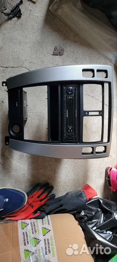 Рамка магнитолы hyundai tucson 1