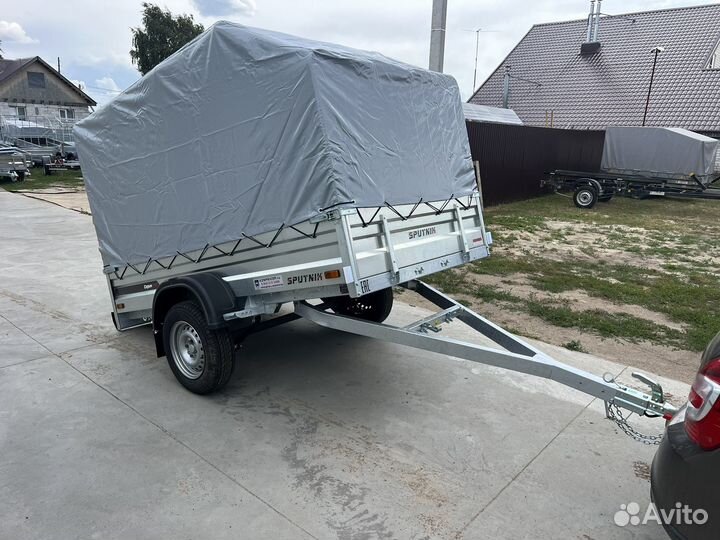 Прицеп усил. оцинк. 2.6х1.35 Спутник Про тент 1550