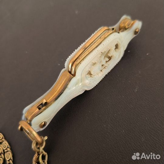 Антикварный лорнет. Резной перламутр