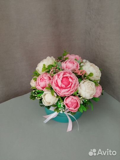 Букет цветы из мыла