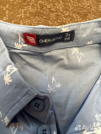 Рубашка на мальчика 98