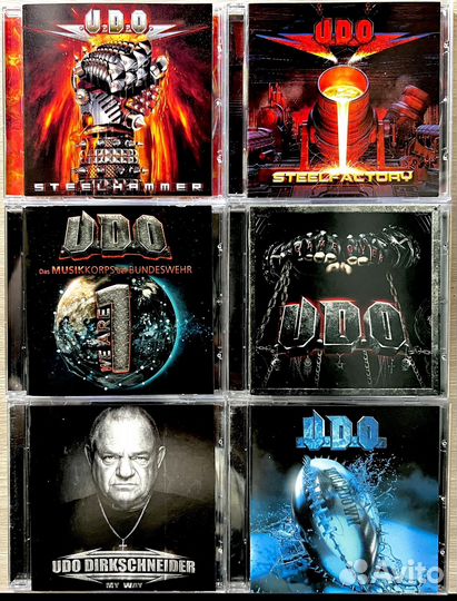 Музыкальные cd диски U.D.O. (Udo Dirkschneider)