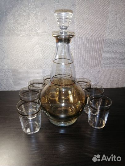 Посуда цветное стекло СССР