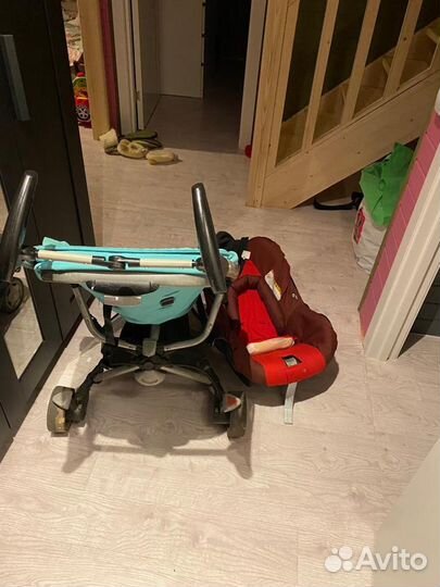 Коляска Quinny Zapp + автокресло Maxi Cosi