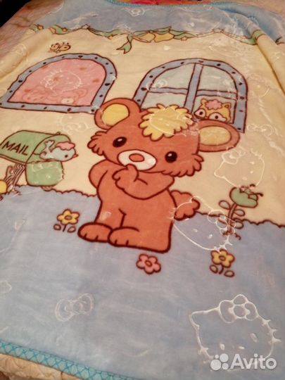 Новый детский плед Люкс