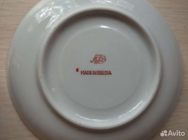 Чайные пары лфз кобальт золотой ажур