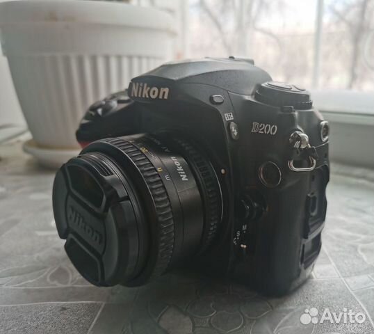 Продаётся фотоаппарат Nikon d200