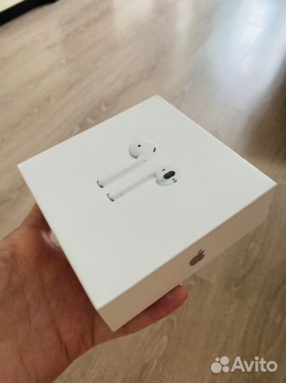 Оригинальный кейс от airpods 1,2