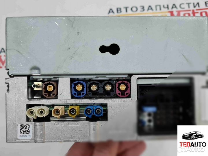 Магнитола, Mercedes-Benz S-Class 2017