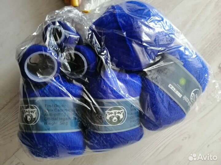 Пряжа пух норки