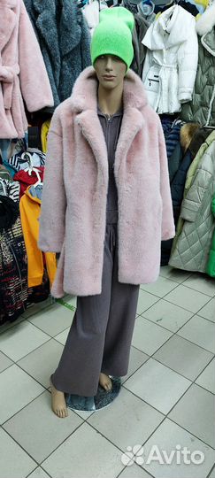 Искусственная шуба под норку