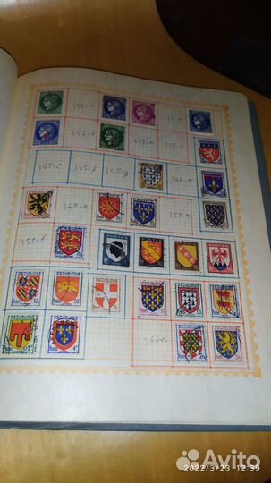 Французские марки - 3 кляссера (читайте описание)