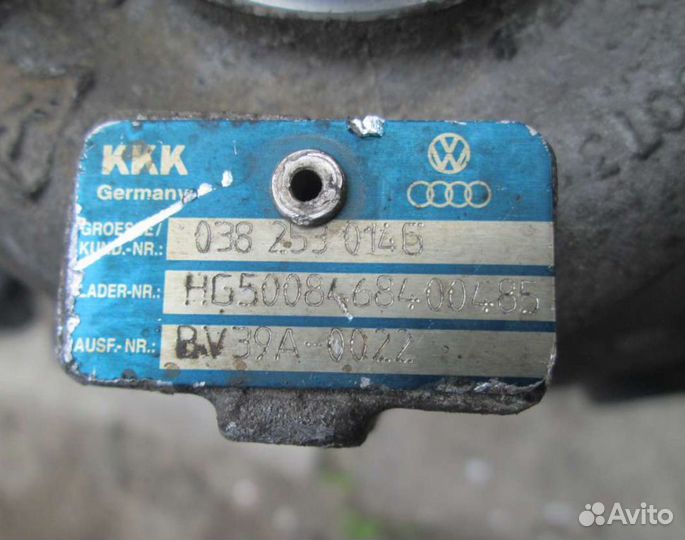 Турбина Volkswagen Passat B6 038253014G 1.9 TDi