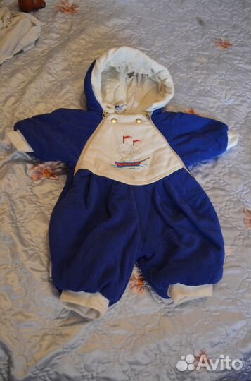 Флисовый комбинезон