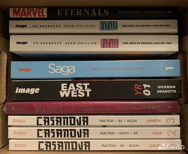 Делюксы HC Marvel и Image