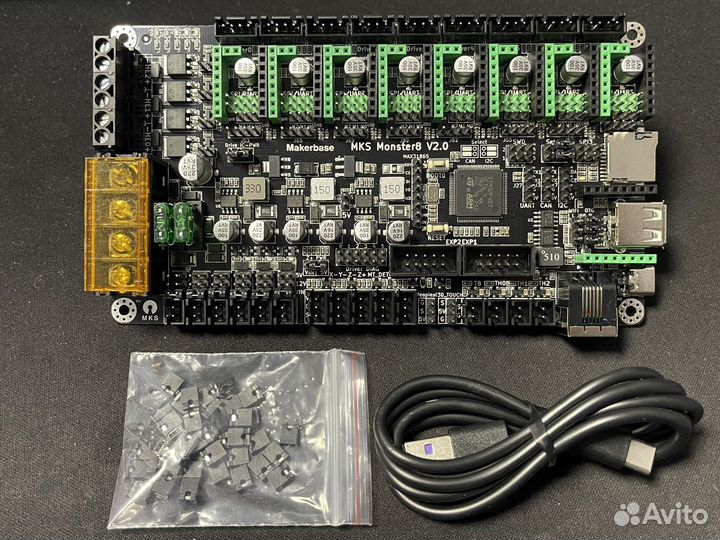 Плата управления для 3d принтера MKS monster 8 v2