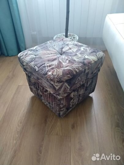 Пуф с местом для хранения