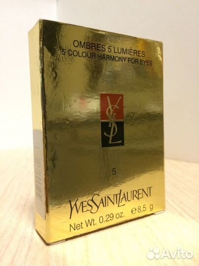 Тени для глаз YSL Ombres 5 Lumiere. Оригинал