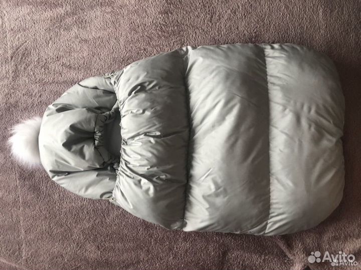 Зимний конверт в коляску