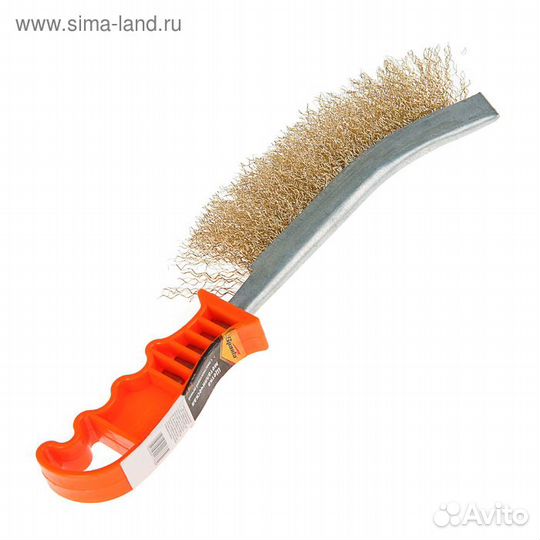 Щетка Sparta, металлическая с пластмассовой ручкой