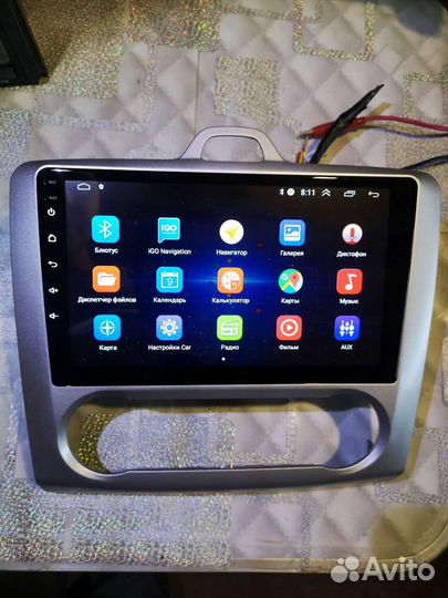 Магнитола форд фокус 2005-11, 1-16, 9