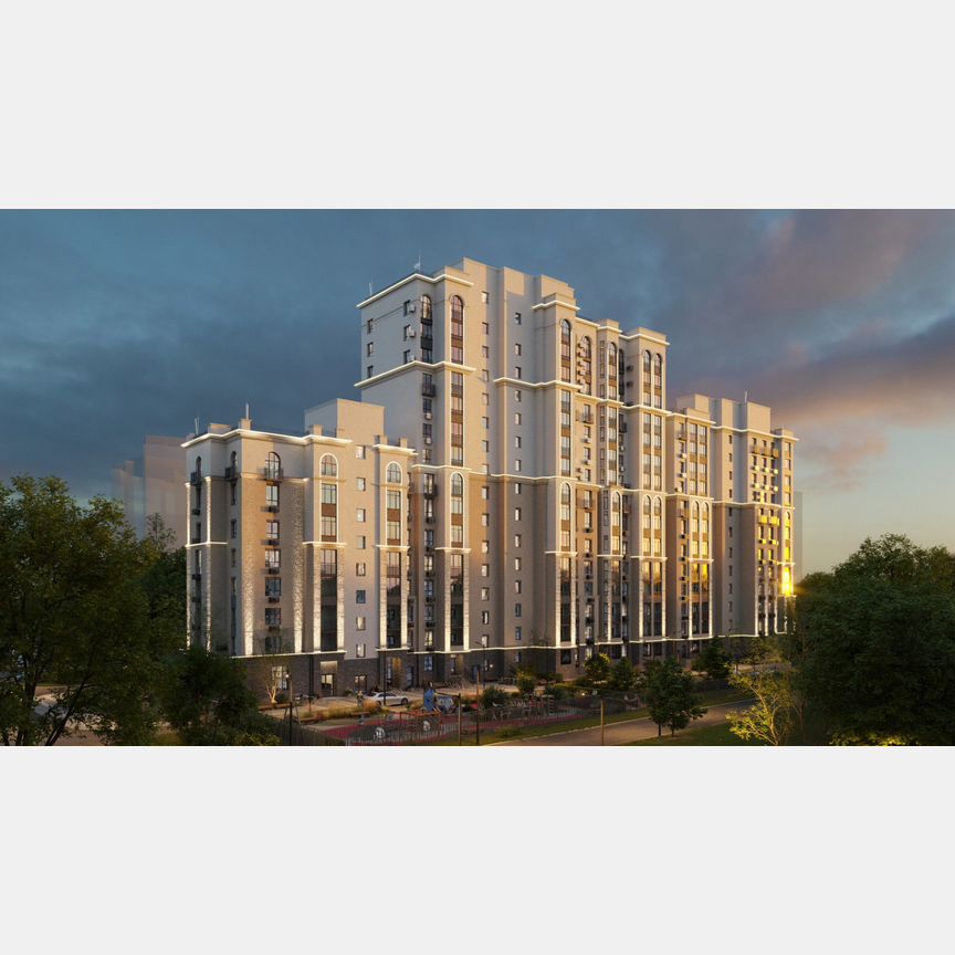 3-к. квартира, 86,5 м², 1/15 эт.