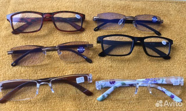 Очки с диоптриями с+1.75до+2.50