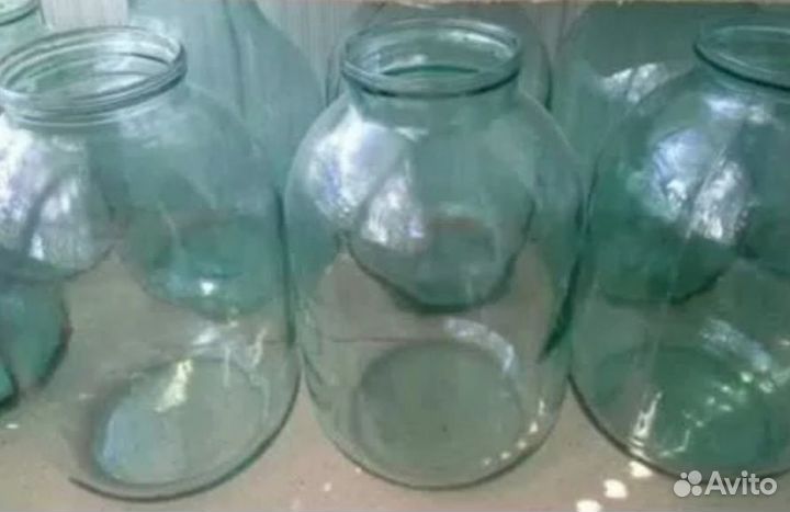Банки стеклянные 3 литра б/у