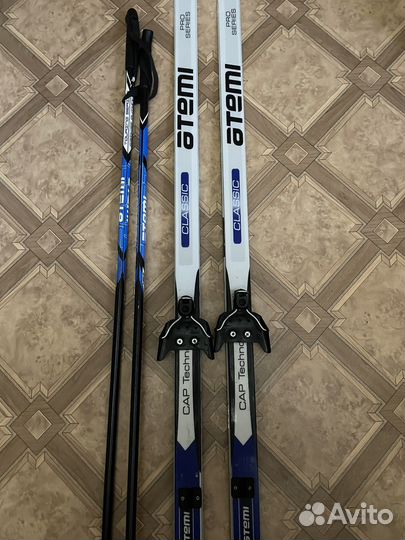 Беговые лыжи atemi classic escape