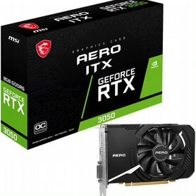 Видеокарта MSI nVidia GeForce RTX 3050 Aero ITX 8G OCV1