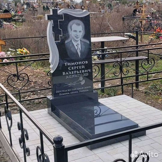 Оградки памятники