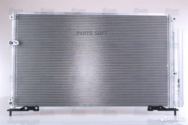 Nissens 940707 Радиатор кондиционера honda civic 0