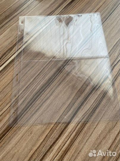 Лист для банкнот на 2 ячейки «Optima» 1шт