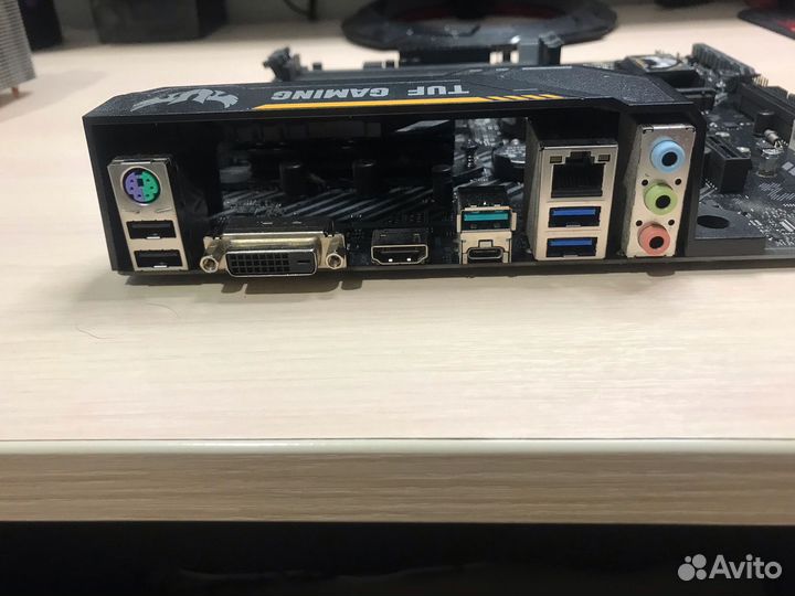 Материнская плата asus TUF gaming B450M-plus