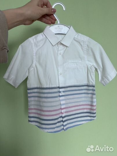 Рубашка для мальчика mothercare 92