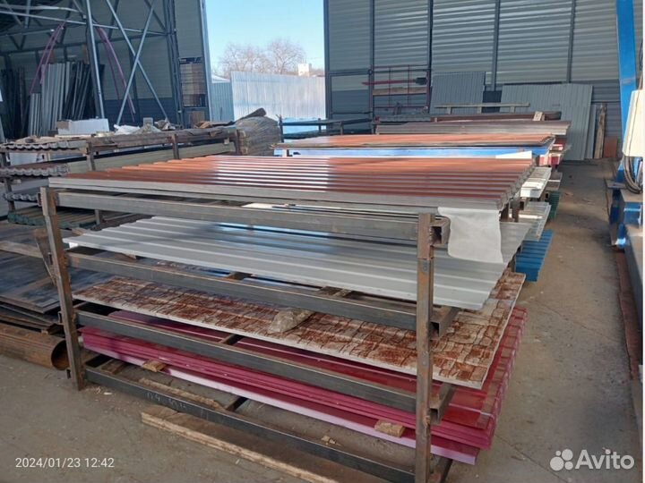 Профлист оцинкованный. От производителя