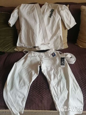 Кимоно, рост 140-150, брюки 75см, куртка 60см