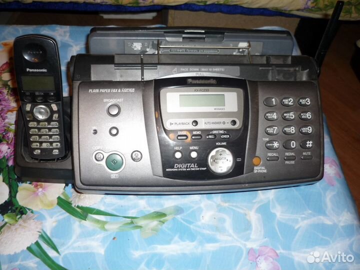 Телефон факс Panasonik