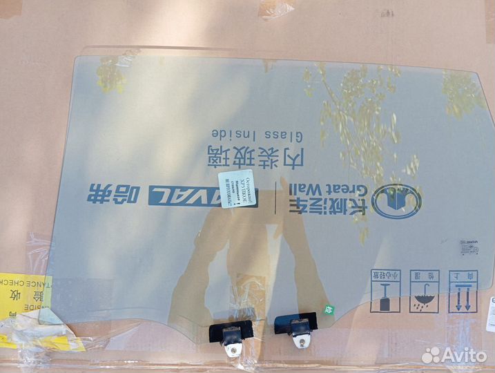 Стекло двери задней правой в сборе Haval H2 Поколе