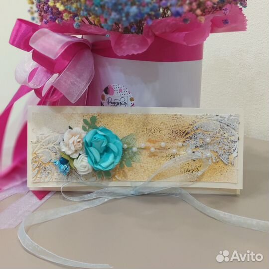 Конверт для денег ручной работы