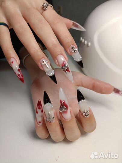 Маникюр Наращивание Любые дизайны