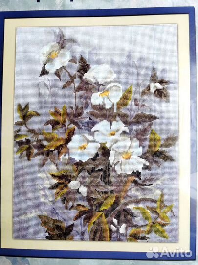 Набор для вышивания крестом panna Серебряное утро