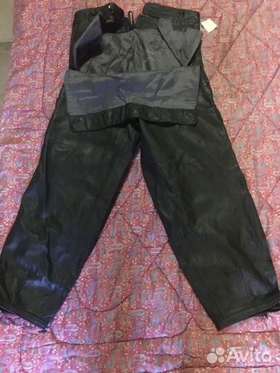 Кожаные брюки немецкой армии мотоциклистовв новом