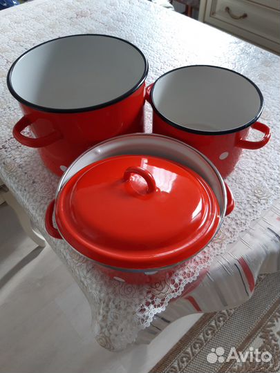 Кастрюли набор 4 предмета
