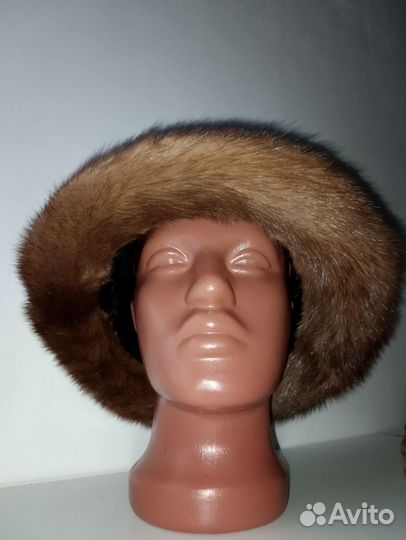 Шапка норковая женская