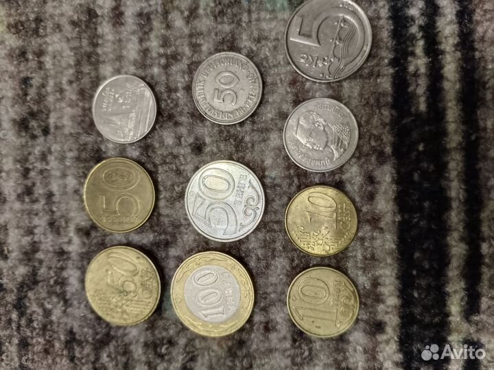 Монеты разные