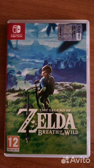 Картридж nintendo switch- the legend of zelda botw