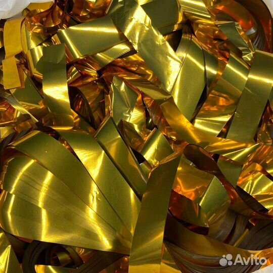 Золотая бумага для бумажного шоу