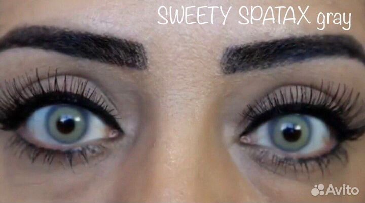 Цветные линзы Корея(некитай) SwSpatax gray